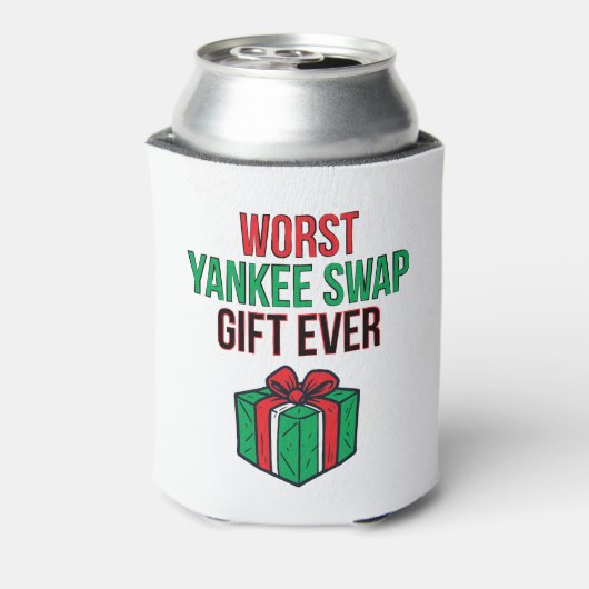Worst Yankee Swap Gift Ever 缶クーラー (缶裏面)