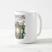 Worth a Shot Lantern Toast Graphic Tee コーヒーマグカップ (正面右)