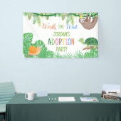 Worth the Wait Adoptionのパーティーカスタムサイン 横断幕 (トレードショー)