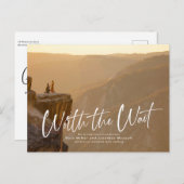 Worth the Wait Script Postponement Postcard 案内ポストカード (正面/裏面)