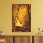 WORTHINGTHON WHITTREDGE – マスのプール – 1870 - キャンバスプリント (インサイチュ (リビング))