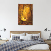 WORTHINGTHON WHITTREDGE – マスのプール – 1870 - キャンバスプリント (インサイチュ (寝室))