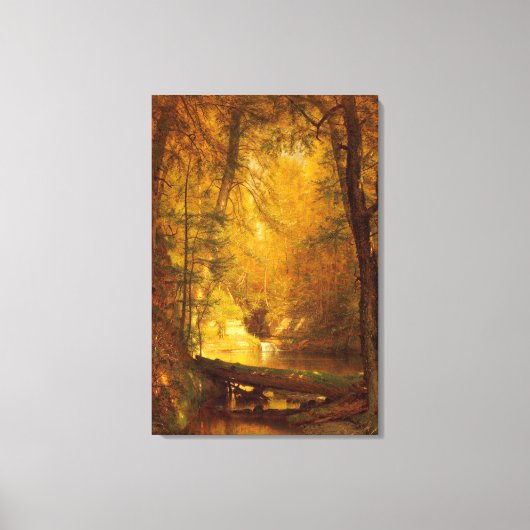 WORTHINGTHON WHITTREDGE – マスのプール – 1870 - キャンバスプリント (正面)