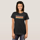Worthington Oh Ohio Funny City Home Roots  Retro 7 Tシャツ (正面フル)