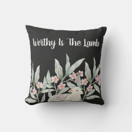 Worthy Is The Lamb Sweatshirt クッション