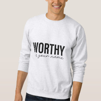 Worthy Is Your Name - Bible Verse スウェットシャツ