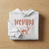 Worthy, Revelation 5:12 Bible verse  パーカ