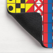 Worthy_Signalの旗のmousepadを見て下さい マウスパッド (コーナー)