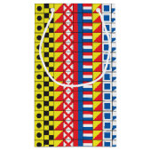 Worthy_Signal Flags pattern_I love to sail2を参照 スモールペーパーバッグ (裏面)