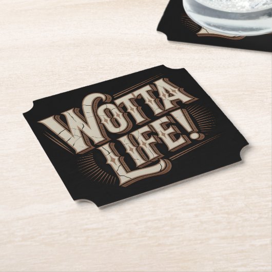 Wotta Life コースター (アングル)