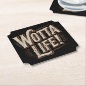 Wotta Life Coasters ペーパーコースター (アングル)
