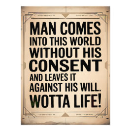  Wotta Life - Entering and Exiting フォトプリント