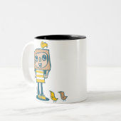 wottoのマグ ツートーンマグカップ (正面左)