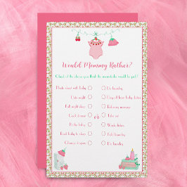 Would Mommyむしろイチゴのベビーの衣装ゲーム