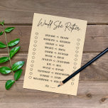 Would She Rather Bridal Shower Game プログラム<br><div class="desc">This game is the perfect way to keep guests entertained at a bridal shower or other wedding event!</div>