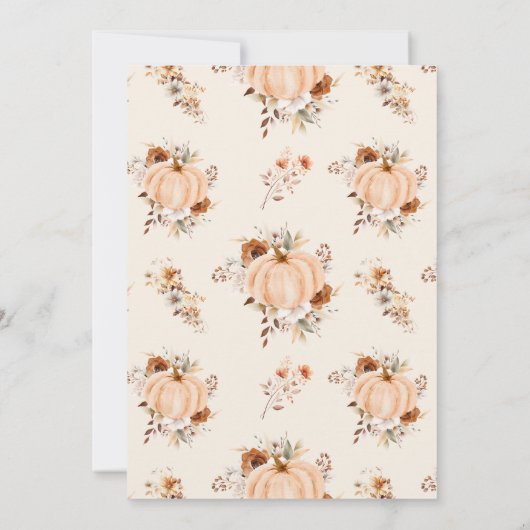 Would She Rather Fall Bridal Shower Game Card 招待状 (裏面)