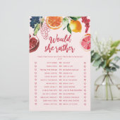 Would She Rather Fruit Off the Market Bridal game (スタンド正面)