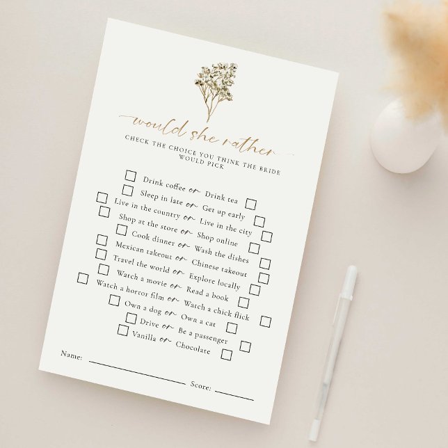 Would She Rather Love is in Bloom Bridal Shower (クリエイターアップロード済み)