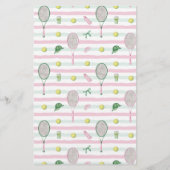 Would She Rather Tennis Bridal Shower Game (裏面)