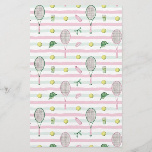 Would She Rather Tennis Bridal Shower Game (裏面)