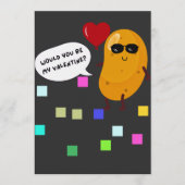 Would You Be My Valentine? 招待状 (正面)