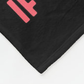 Would You Still Love Me If I Was A Wyrm Funny Sarc フリースブランケット (角)