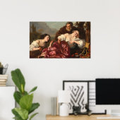 Wounded Dorinda – ルイ・ヴァレファインアートポスター ポスター (ホームオフィス)