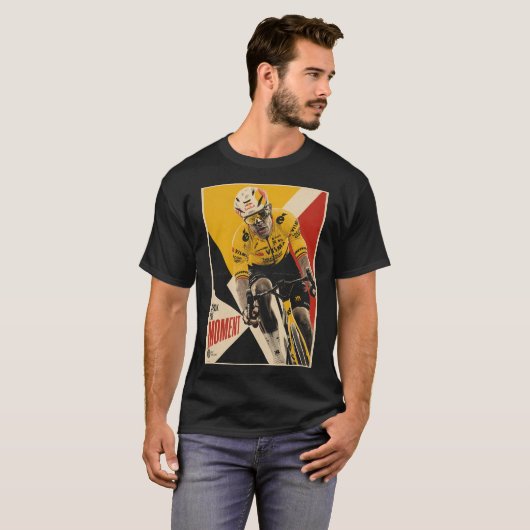 Wout Van Aert Tシャツ (正面フル)