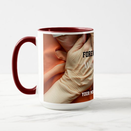 Woven Echoes Hands マグカップ (左)