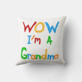 WOWおばあちゃんTシャツとギフト クッション (裏面)