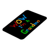 WOWおばあちゃんTシャツとギフト マグネット (左側)