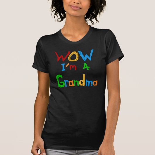 WOWおばあちゃんTシャツとギフト Tシャツ (正面)