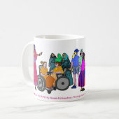 WOWのマグ# 2 コーヒーマグカップ (正面左)