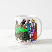 WOWのマグ# 3 コーヒーマグカップ (正面右)