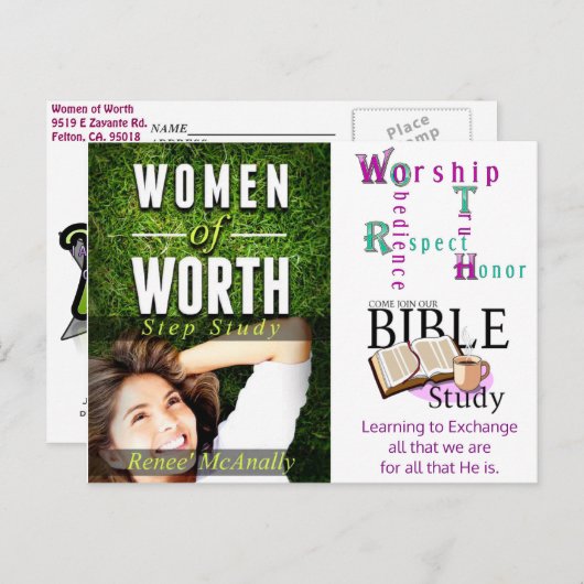 WOWの郵便はがき1 案内ポストカード (正面/裏面)