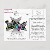 WOWの郵便はがき1 案内ポストカード (裏面)