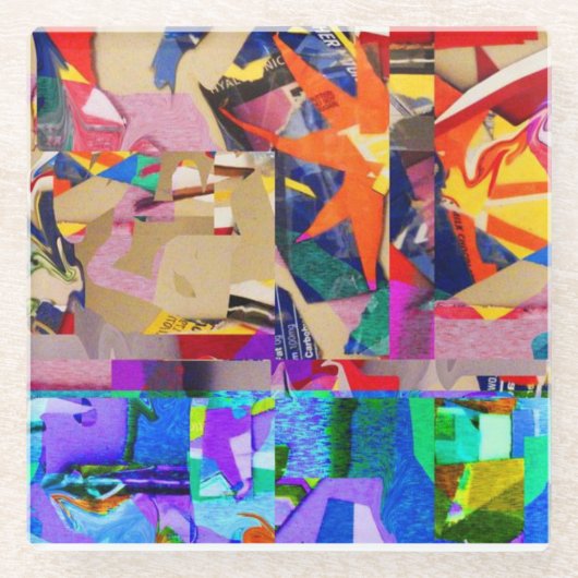 wowコースター ガラスコースター (正面)