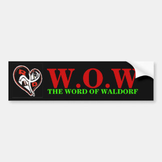 WOWバンパーステッカー バンパーステッカー