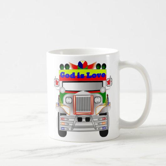 WOWフィリピンのjeepney コーヒーマグカップ (右)