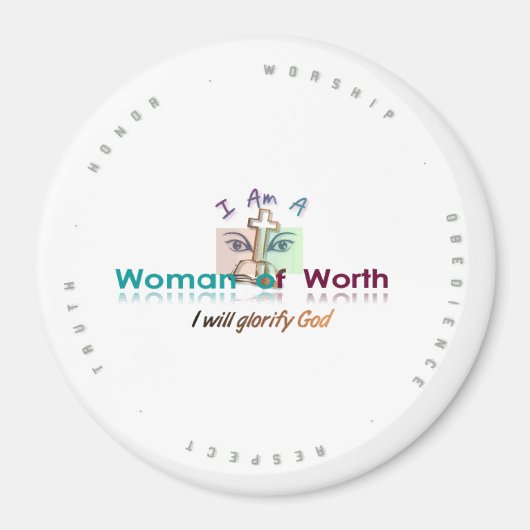 WOWマグネットラウンド マグネット (正面)