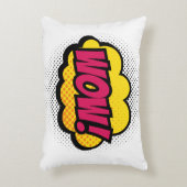 Wowロゴ アクセントクッション (正面(垂直))