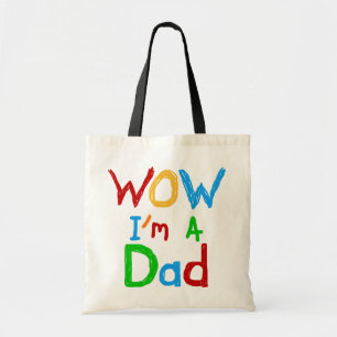 WOW私はパパTシャツとGIftsだ トートバッグ