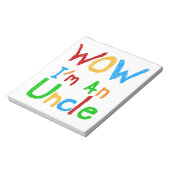WOW私は叔父のTシャツとGIftsである ノートパッド (回転)
