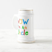 WOW私は叔父のTシャツとGIftsである ビールジョッキ (正面左)