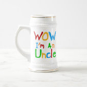WOW私は叔父のTシャツとGIftsである ビールジョッキ (左)