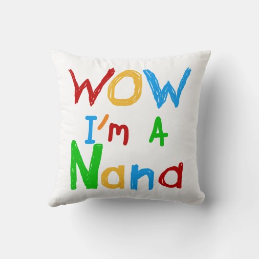 WOW私はNanaのTシャツとギフト クッション (裏面)