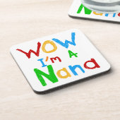 WOW私はNanaのTシャツとギフト コースター (左側)