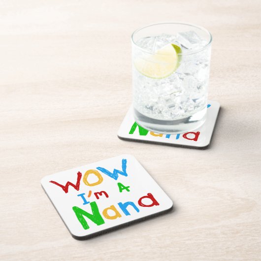 WOW私はNanaのTシャツとギフト コースター (右側)