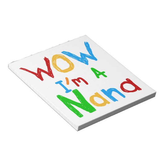 WOW私はNanaのTシャツとギフト ノートパッド (アングル)