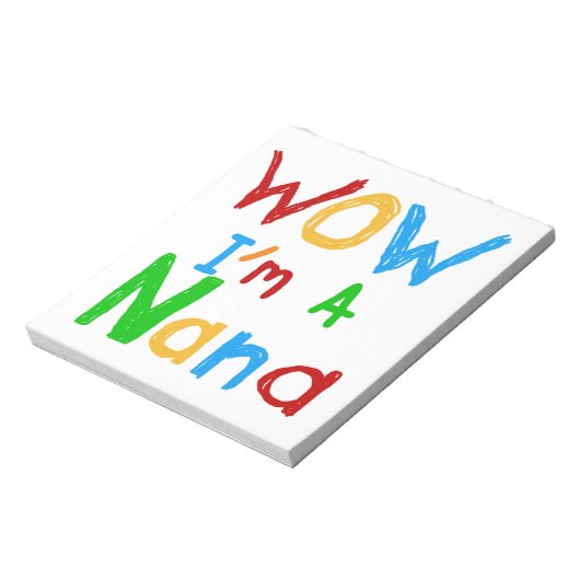 WOW私はNanaのTシャツとギフト ノートパッド (回転)